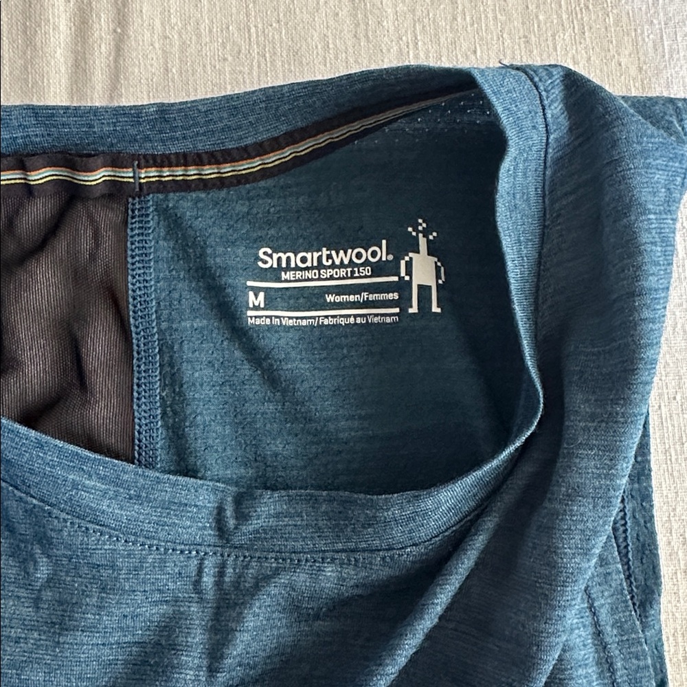 Smartwool Merino Sport 150 Tank M Marlin Blue Heather - Picture 5 of 8